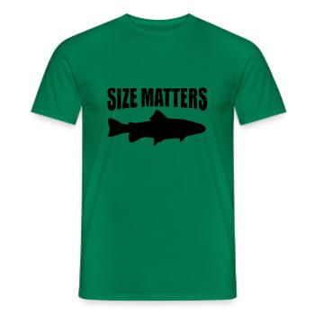 la taille compte - T-shirt homme - vert - Devant - AI Model Male 178 dark (178cm)