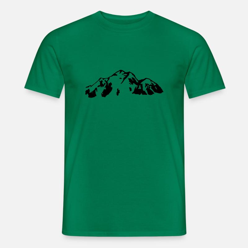 Berg - Männer T-Shirt - Kelly Green