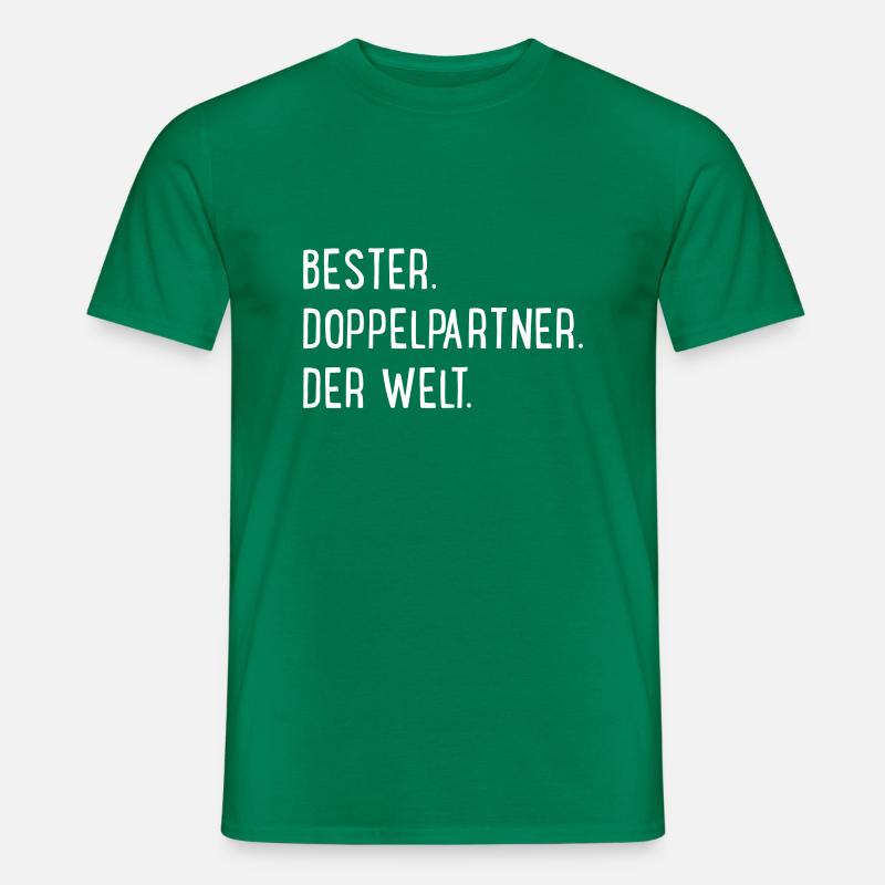 Doppelpartner - Männer T-Shirt - Kelly Green