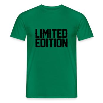 Limited Edition - Men's T-Shirt - kelly green - Front - AI Model Male 178 dark (178cm)