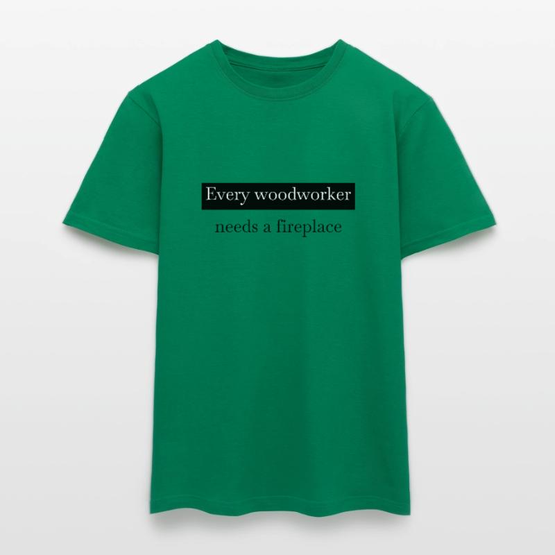 forest work chainsaw carpenter joke apprentice Men's T-Shirt