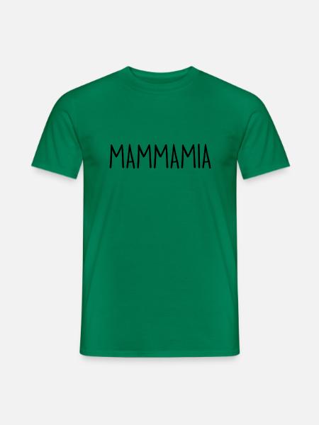 MAMMAMIA - Männer T-Shirt - Kelly Green