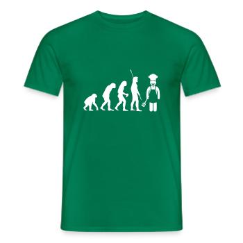 Cuisine cuisine cuisine cuisine Food Kitchen - T-shirt homme - vert - Devant - AI Model Male 178 dark (178cm)