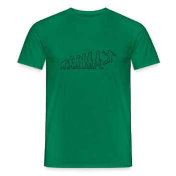 Handball club Handball player Handball player Handball player Handball - Men's T-Shirt - kelly green - Front - AI Model Male 178 dark (178cm)