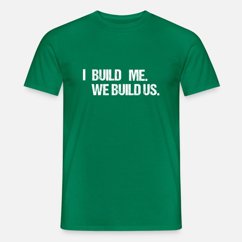Simple text design - Men’s T-shirt - kelly green