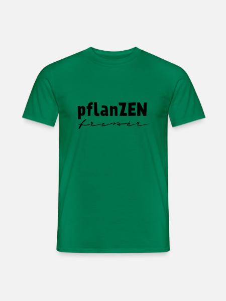 pflanZENfresser - Männer T-Shirt - Kelly Green