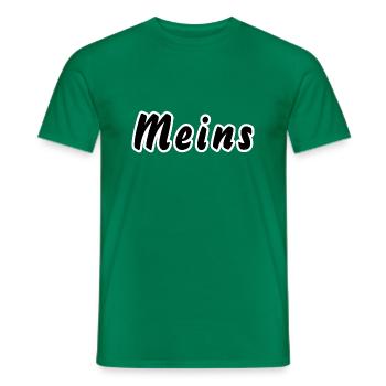 Meins - Männer T-Shirt - Kelly Green - Vorne - AI Model Male 178 dark (178cm)