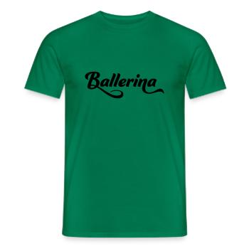 Ballerina - Männer T-Shirt - Kelly Green - Vorne - AI Model Male 178 dark (178cm)