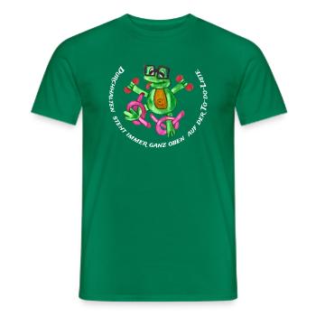 Kollektion Aquafitness Jose - Männer T-Shirt - Kelly Green - Vorne - AI Model Male 178 dark (178cm)