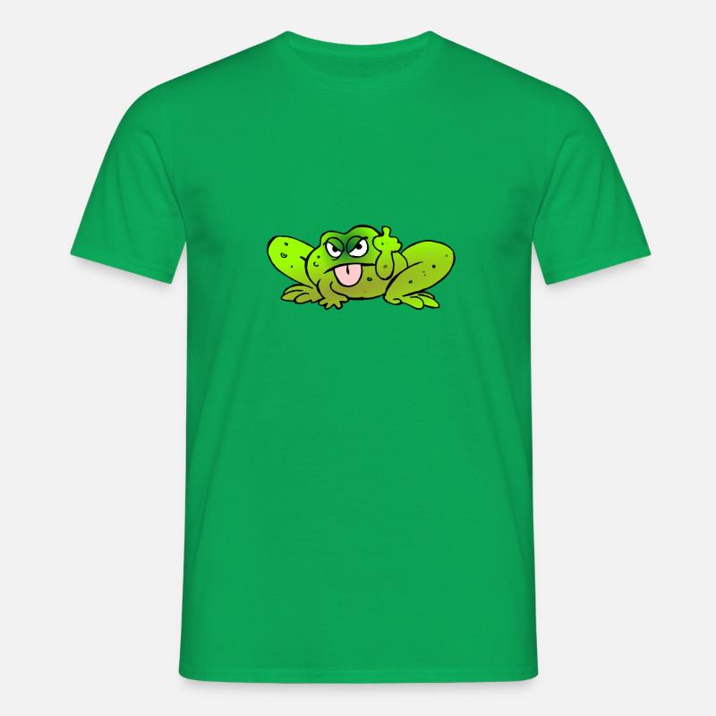 Toad pulls the tongue - Men's T-Shirt - kelly green