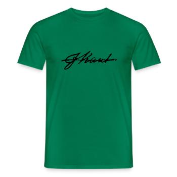 Immanuel Kant - Männer T-Shirt - Kelly Green - Vorne - AI Model Male 178 dark (178cm)