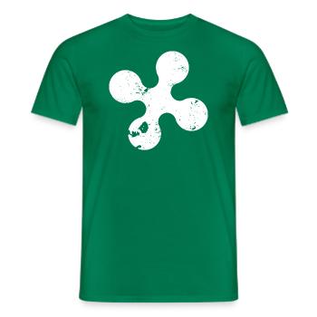 Lombardei Kreuz - Männer T-Shirt - Kelly Green - Vorne - AI Model Male 178 dark (178cm)