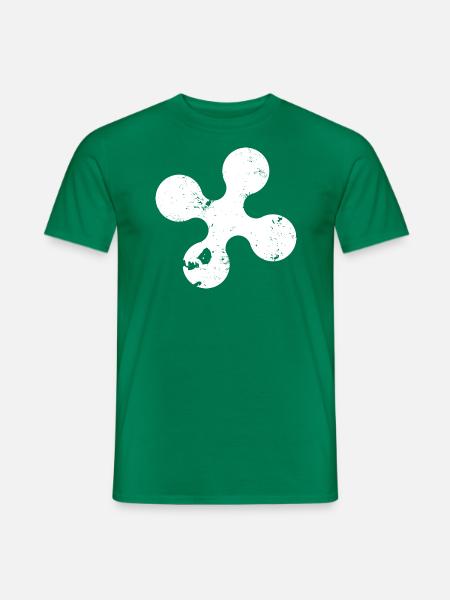 Lombardy Cross - Men's T-Shirt - kelly green