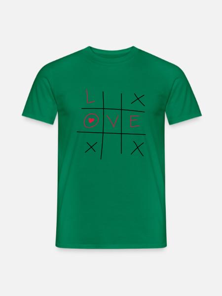 Love - Men's T-Shirt - kelly green