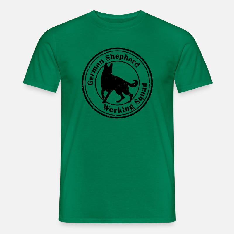 GSD Working Squad - Männer T-Shirt - Kelly Green