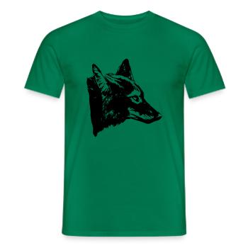 coyote - T-shirt homme - vert - Devant - AI Model Male 178 dark (178cm)