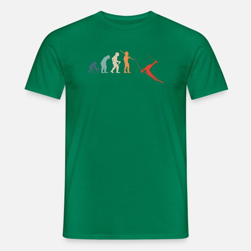 Ski Ski Après-Ski Evolution - T-shirt homme - vert