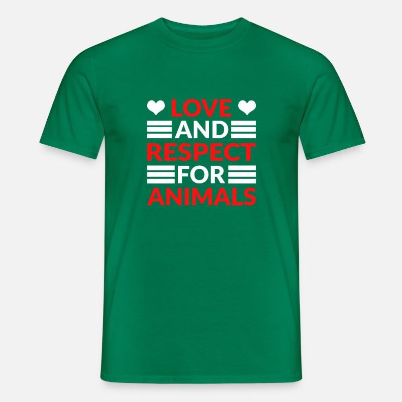 Respect Acceptance Tolerance Recognition Validity - Men’s T-shirt - kelly green