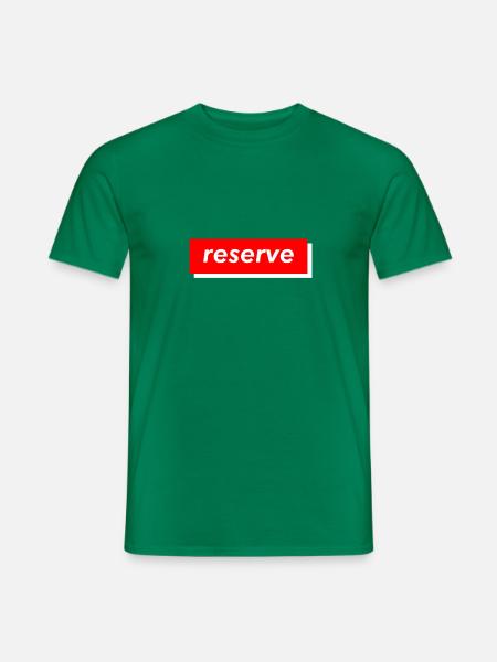 reserve - Männer T-Shirt - Kelly Green