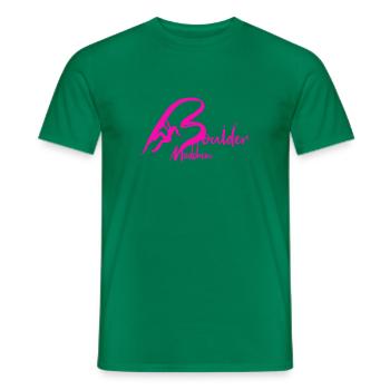 Boulder Mädchen Bouldern Pink Geschenk Boulderin - Männer T-Shirt - Kelly Green - Vorne - AI Model Male 178 dark (178cm)