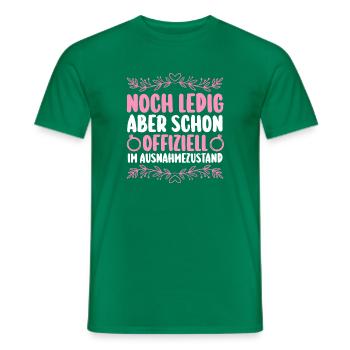 Bachelor Party Team Bride Hen Party - Men's T-Shirt - kelly green - Front - AI Model Male 178 dark (178cm)