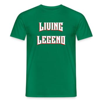 Living Legend - Männer T-Shirt - Kelly Green - Vorne - AI Model Male 178 dark (178cm)