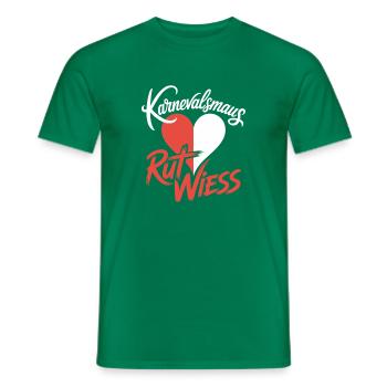 Carnival Mouse Rut Wiess Cologne Cologne Cologne Carnival Mouse - Men's T-Shirt - kelly green - Front - AI Model Male 178 dark (178cm)