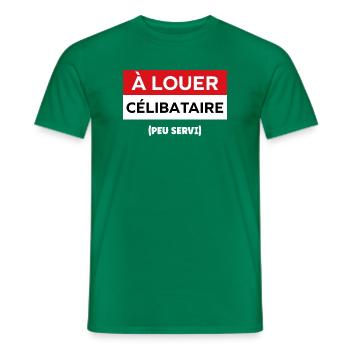 Junggeselle - Männer T-Shirt - Kelly Green - Vorne - AI Model Male 178 dark (178cm)