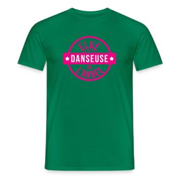 Elected Dancer of the Year - Men's T-Shirt - kelly green - Front - AI Model Male 178 dark (178cm)