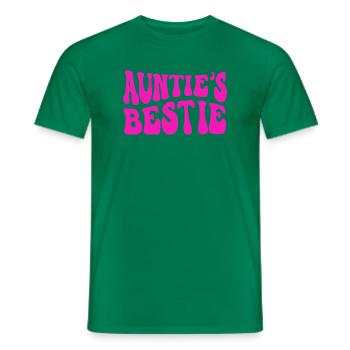 Meilleure amie, nièce et neveu de tante : Idée de cadeau - T-shirt homme - vert - Devant - AI Model Male 178 dark (178cm)