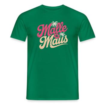Mallemaus Bachelor Party Women Mallorca Fan Party Malle Mouse - Men's T-Shirt - kelly green - Front - AI Model Male 178 dark (178cm)
