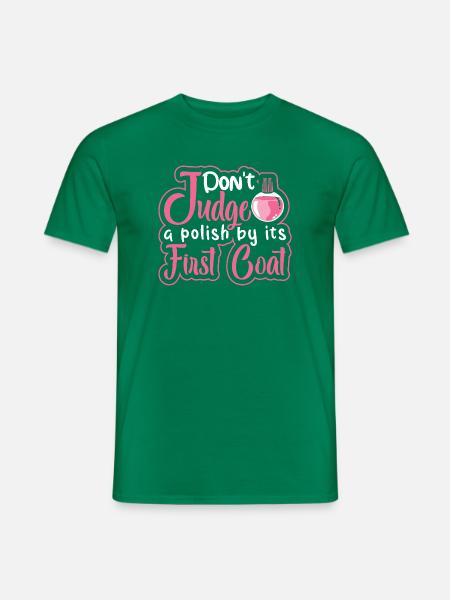 Nageldesigner Nageldesignerin Kosmetik Nagelstudio - Männer T-Shirt - Kelly Green