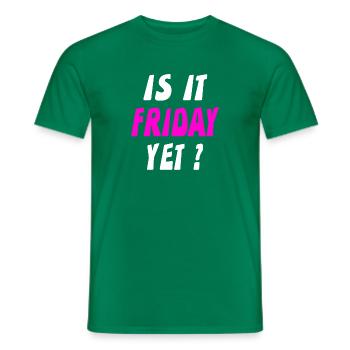 Freitag - Männer T-Shirt - Kelly Green - Vorne - AI Model Male 178 dark (178cm)
