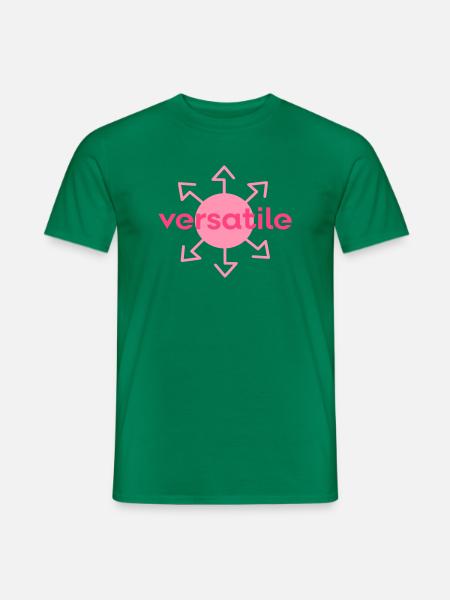 vielseitig - Männer T-Shirt - Kelly Green