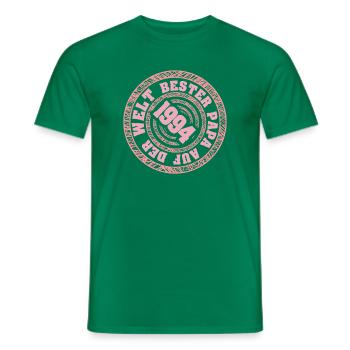 Father 1994 - Men's T-Shirt - kelly green - Front - AI Model Male 178 dark (178cm)
