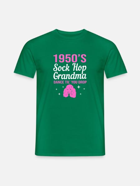 Sock Hop - Männer T-Shirt - Kelly Green