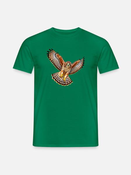 Bussard - Männer T-Shirt - Kelly Green