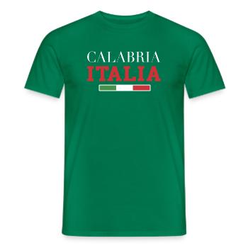 Italien Calabria - Männer T-Shirt - Kelly Green - Vorne - AI Model Male 178 dark (178cm)