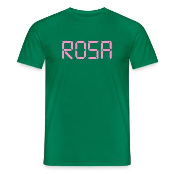 Pink – LCD - Männer T-Shirt - Kelly Green - Vorne - AI Model Male 178 dark (178cm)