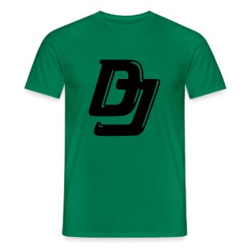 dj - Männer T-Shirt - Kelly Green - Vorne - AI Model Male 178 dark (178cm)