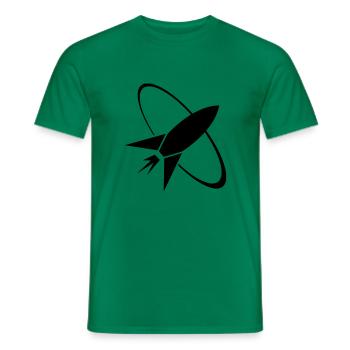 manobalogo - Männer T-Shirt - Kelly Green - Vorne - AI Model Male 178 dark (178cm)