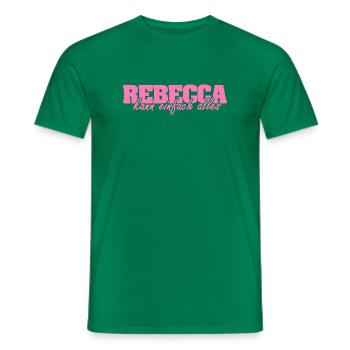 Dire rebecca - T-shirt homme - vert - Devant - AI Model Male 178 dark (178cm)
