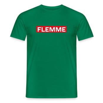 Faul - Männer T-Shirt - Kelly Green - Vorne - AI Model Male 178 dark (178cm)