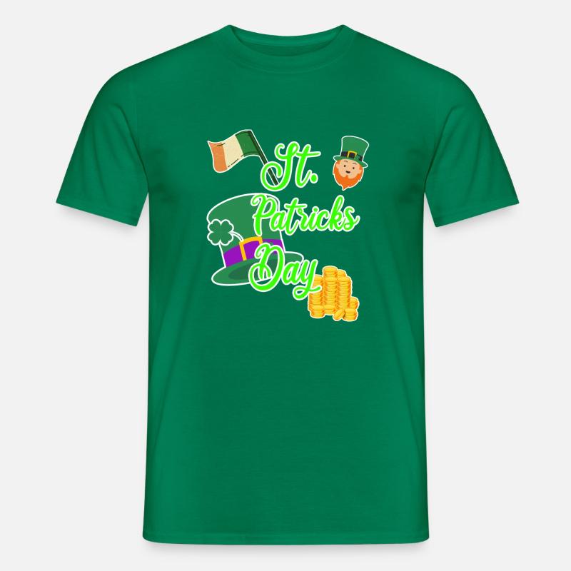St Patricks Day - Männer T-Shirt - Kelly Green