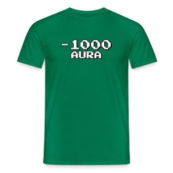 Minus 1000 Aura - Pourriture de la chemise - T-shirt homme - vert - Devant - AI Model Male 178 dark (178cm)