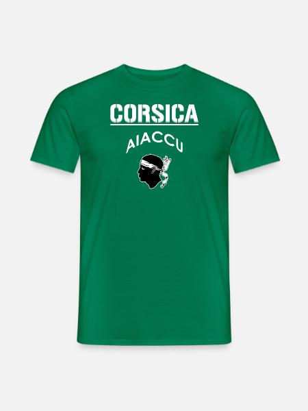 Korsika aiaccu (Ajaccio) - Männer T-Shirt - Kelly Green