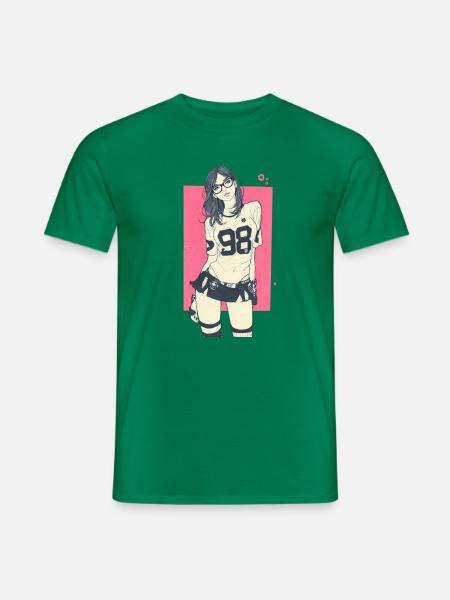 98 Girl - Männer T-Shirt - Kelly Green