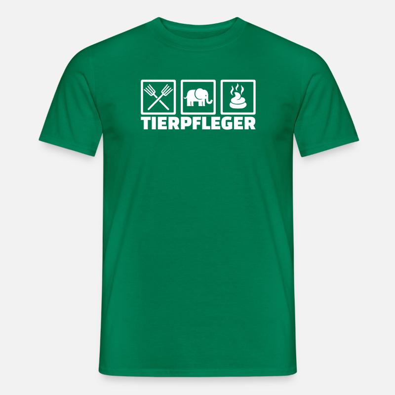 Tierpfleger - Männer T-Shirt - Kelly Green