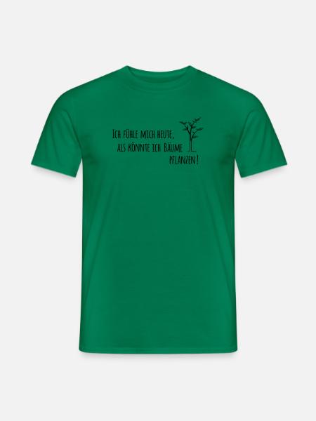 Bäume pflanzen - Männer T-Shirt - Kelly Green