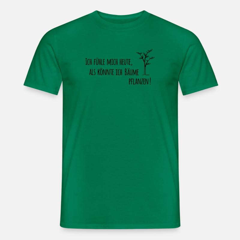 Bäume pflanzen - Männer T-Shirt - Kelly Green